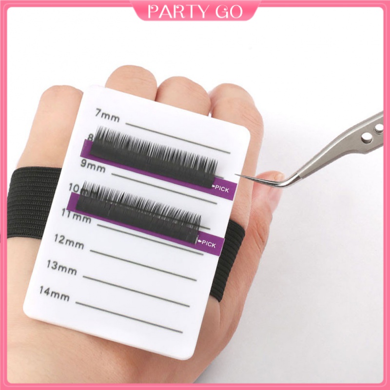 Set 4 Giá Đỡ Lông Mi Giả 7-14Mm Kèm Dây Đeo Cổ Tay Tiện Dụng