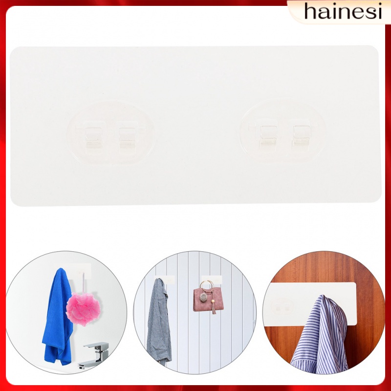 Set 12 Móc Treo Đồ Dán Tường Không Để Lại Dấu Vết