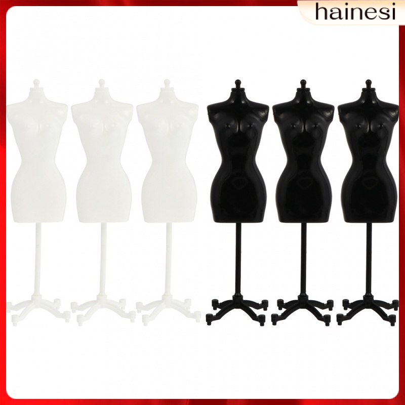 Set 6 Con Rối Đứng Mặc Đầm Búp Bê