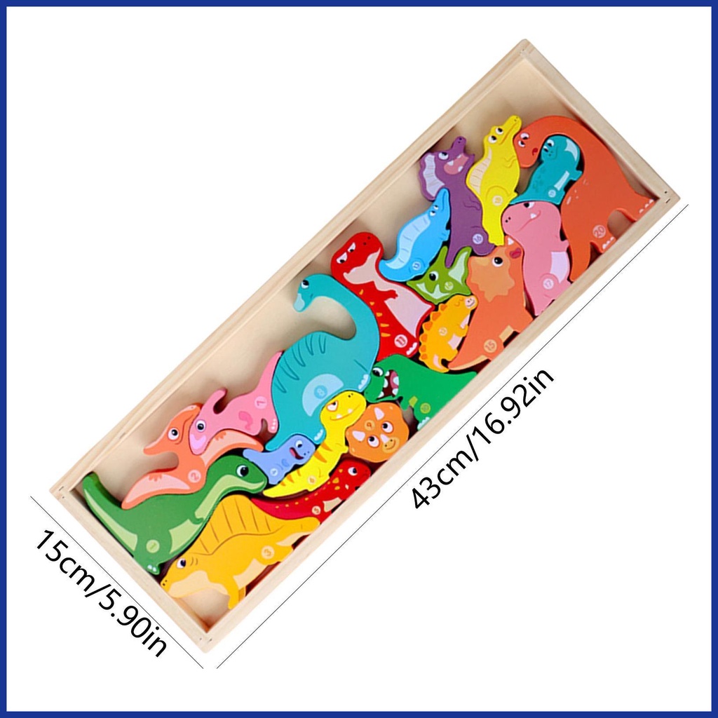 Mới Bộ Xếp Hình 3D Hình Động Vật Cho Bé