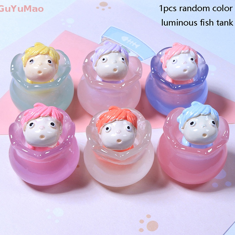 1 Chú Cá Hoạt Hình Mini Phát Quang Dùng Trang Trí DIY