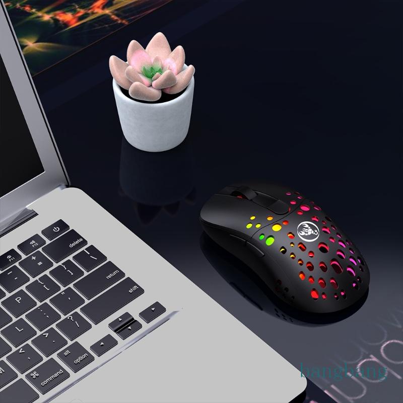 Chuột Máy Tính Có Đèn Nền RGB 6 Nút 2 Chế Độ Lập Trình Chất Lượng Cao