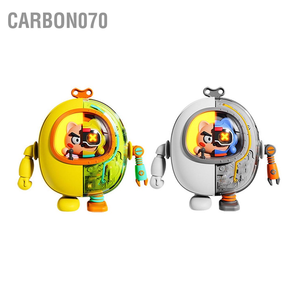 [Hàng Sẵn] Quạt Mini Đeo Cổ Cầm Tay Không Lá Sạc USB Robot hoạt hình Cho Du Lịch Cắm Trại Leo Núi【Carbon070】