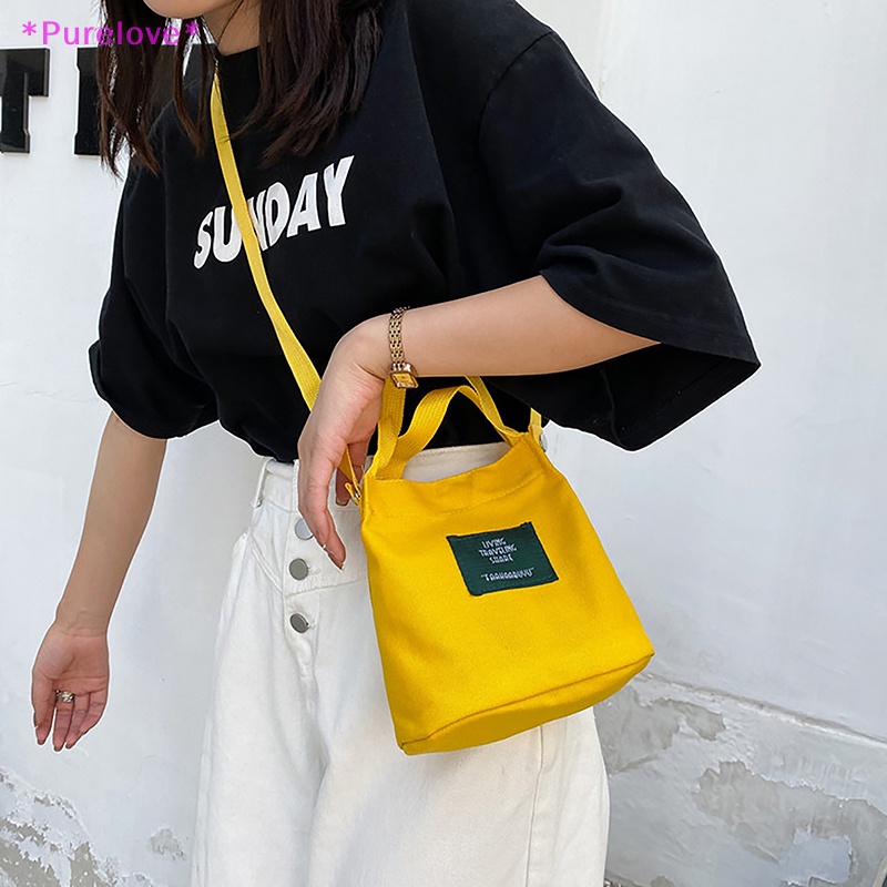 Túi Xách Canvas Cỡ Lớn In Chữ Thời Trang Cho Nữ Mới