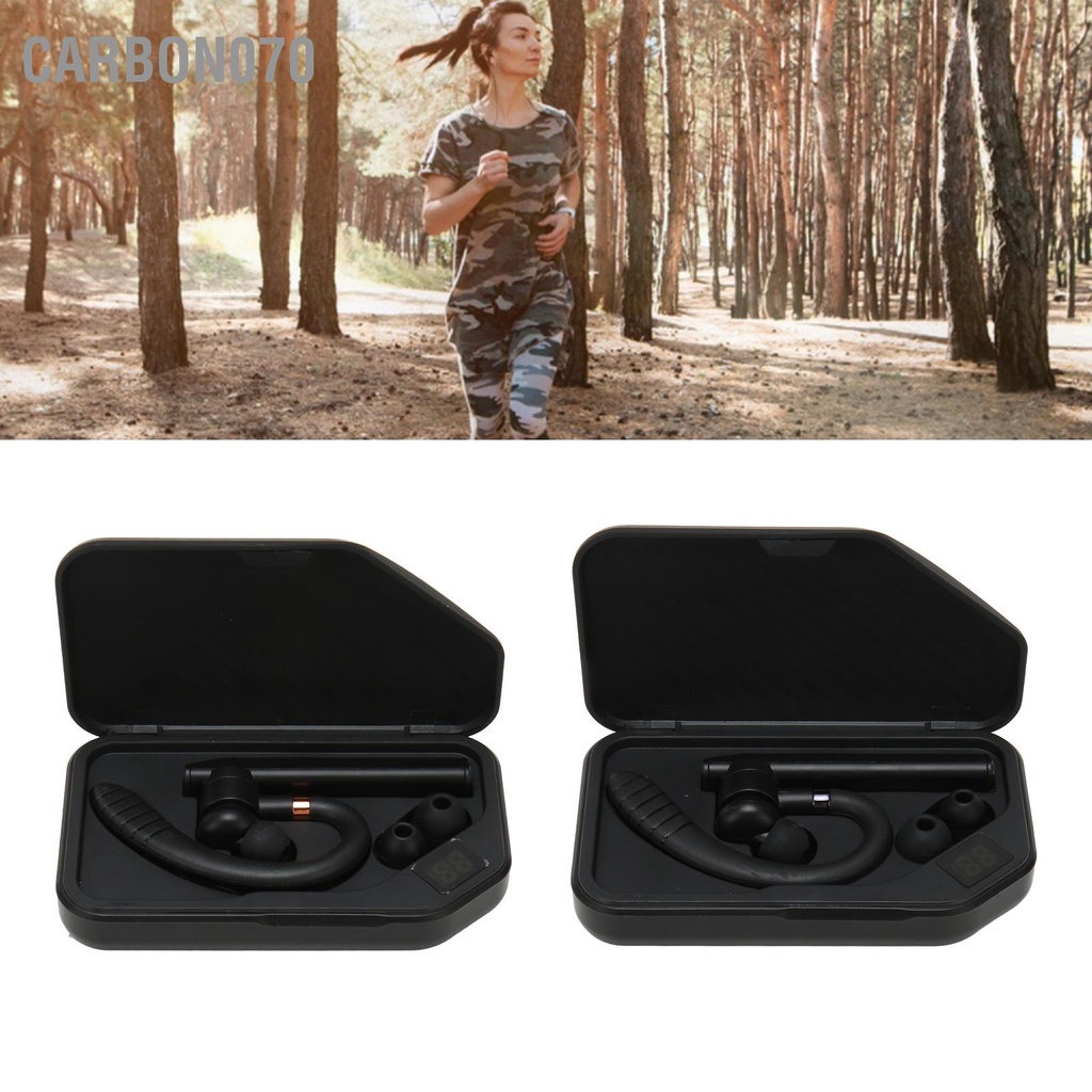 Carbon070 Tai Nghe Bluetooth Không Dây Micro Kép ENC Giảm Tiếng Ồn IPX7 Nhét Tay Chống Nước Dành Cho Doanh Nghiệp