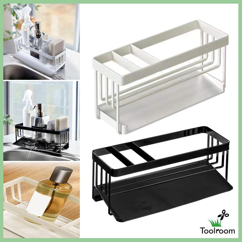 Giá Đỡ Bằng Thép Carbon Cho Cọ Rửa Chén / Xà Phòng Tiện Dụng