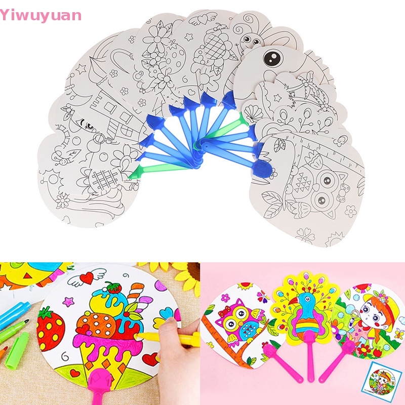 1 Chiếc Quạt Hoạt Hình Nhiều Màu Cho Bé