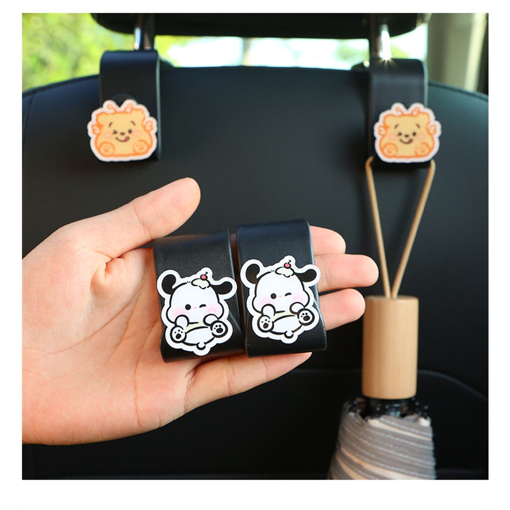 SANRIO Set 00 Móc Treo Đồ Tự Dính Hình Cinnamoroll Kuromi Hoạt Hình Đáng Yêu Sáng Tạo Trang Trí Nội Thất Xe Hơi