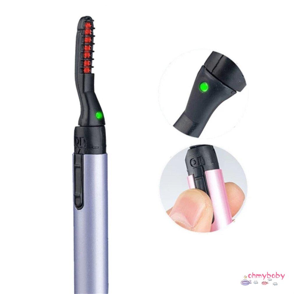 [OMB] Điện Mi Di Động Bút Phong Cách Bàn Chải Xoay Làm Nóng Mascara Trang Điểm Mắt Dụng Cụ Đẹp [Z/3]