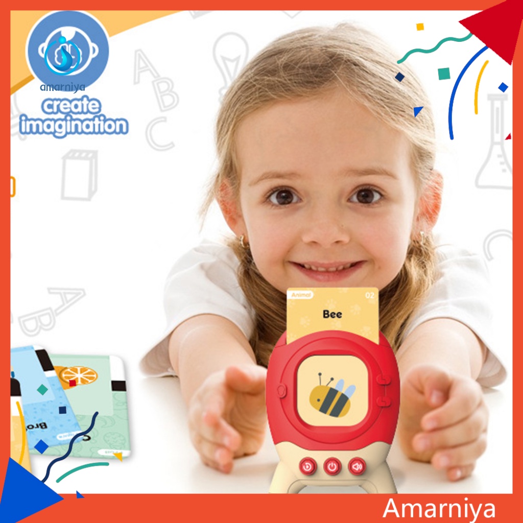 1 Bộ Thẻ Đồ Chơi Dạy Học Thông Minh Một Nút Bấm Giáo Dục Sớm Cho Bé