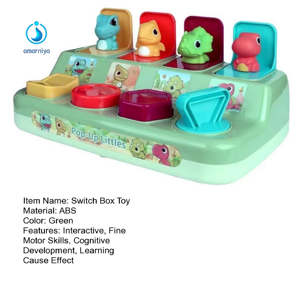 Amar Baby This Pop Up Animal Is The Perfect Cho Người Mới Bắt Đầu Học Đẩy Và Kéo