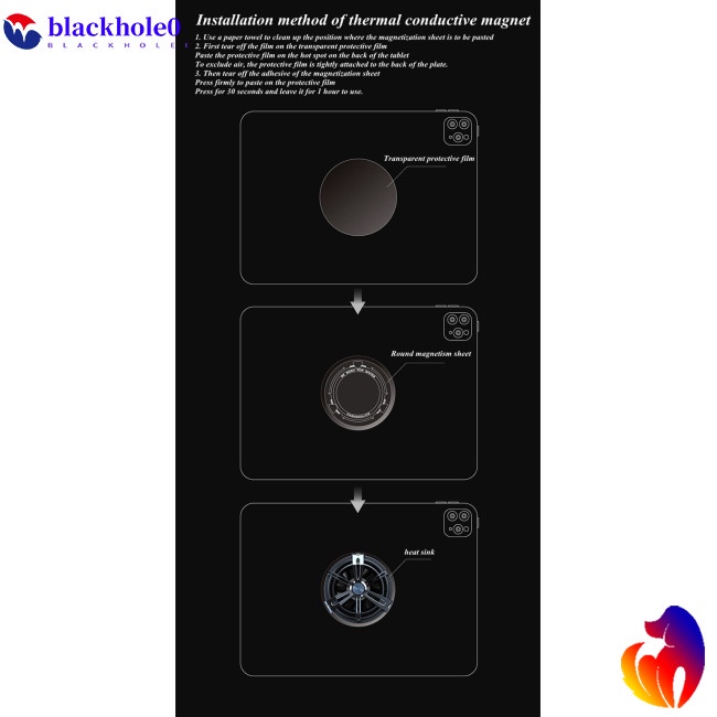 Quạt Tản Nhiệt BH X12 Di Động Làm Mát Nhanh Tương Thích Với Iphone Android