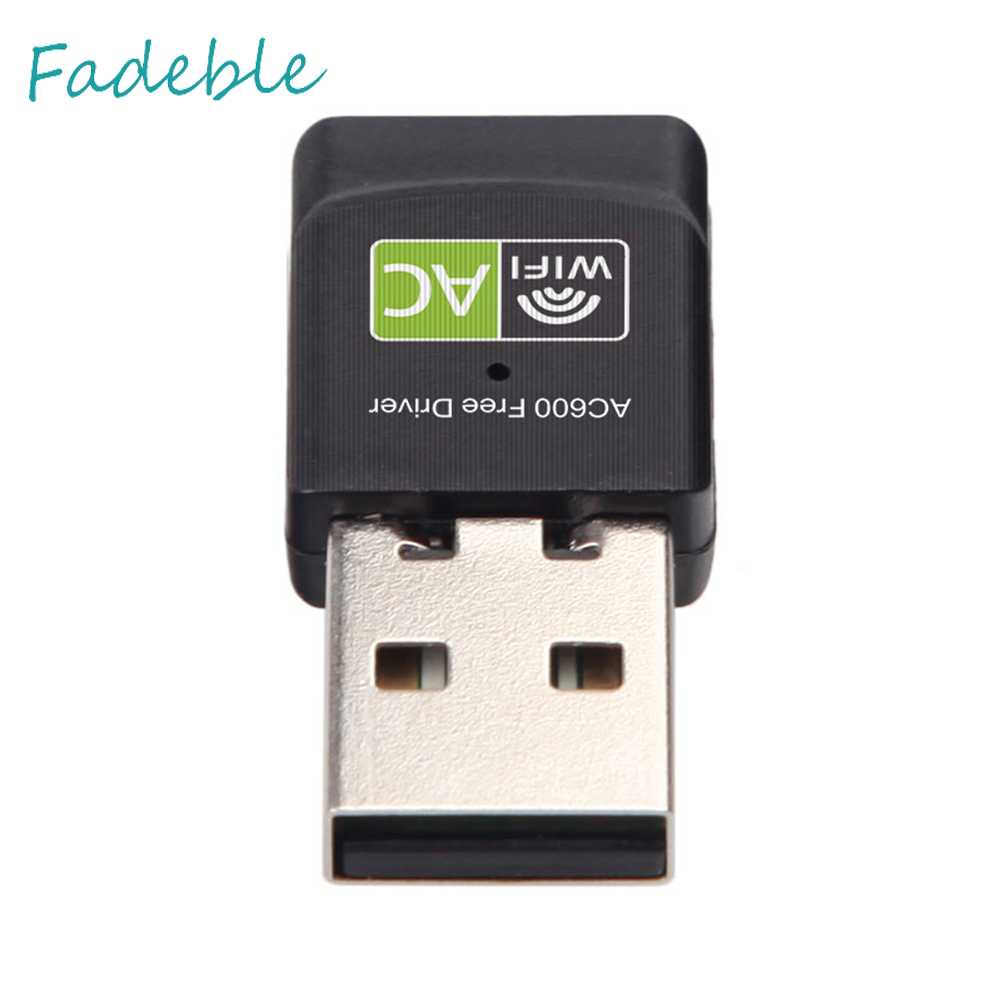 Thẻ Mạng Không Dây USB 600M Băng Tần Kép 2.4GHz 5GHz