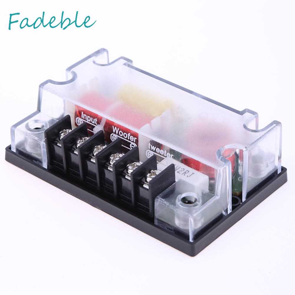 2 Bộ Lọc Sóng Âm Thanh 2 Chiều Cho Loa Xe Hơi