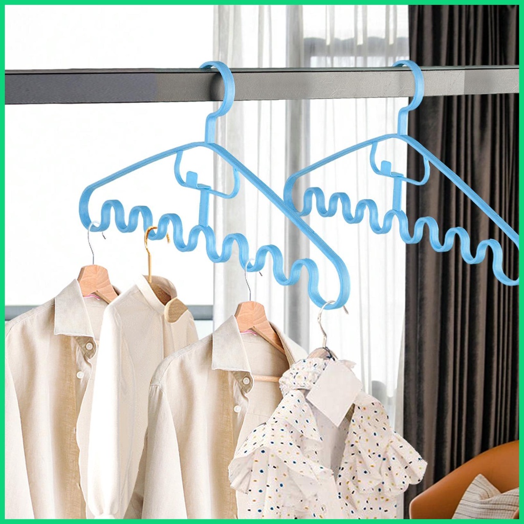 Móc Treo Quần Áo Chống Trượt Tiết Kiệm Không Gian Tiện Dụng
