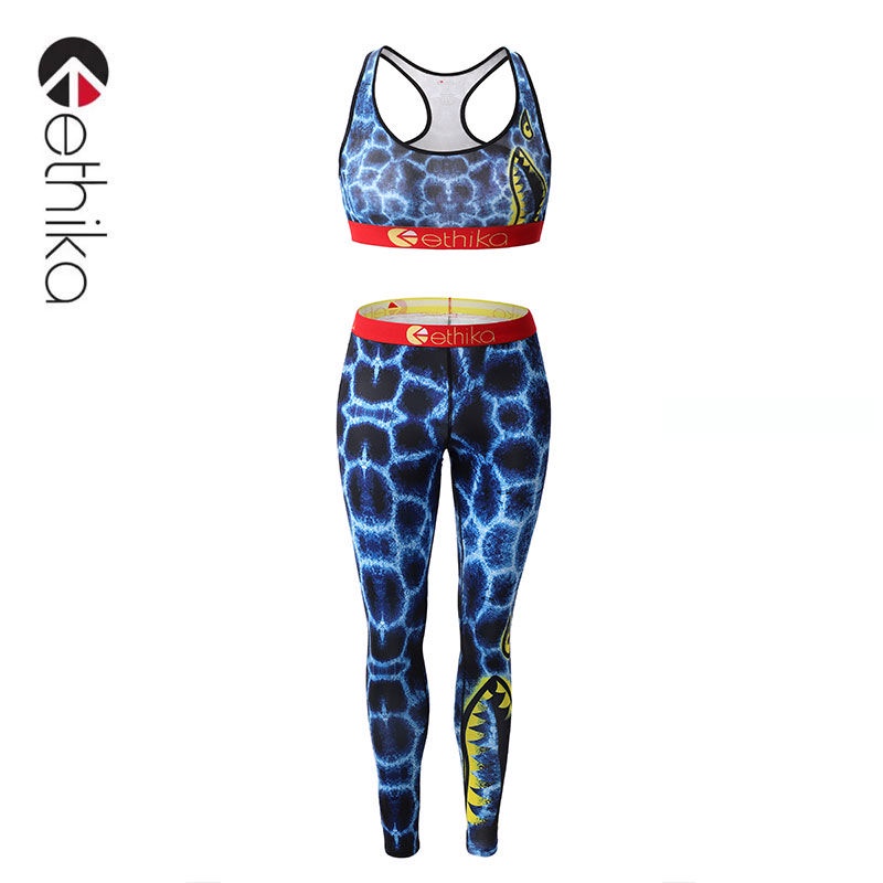 Bộ Đồ Thể Thao Hai Mảnh Mau Khô Không Đường May Phong Cách Âu Mỹ Cho Nữ