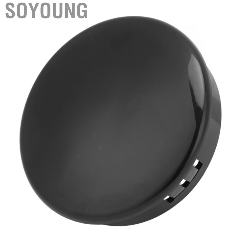 Soyoung Marine Hardware  Steering Wheel Center Cap Wear Resistant 2.75 Inch Black for Yacht
