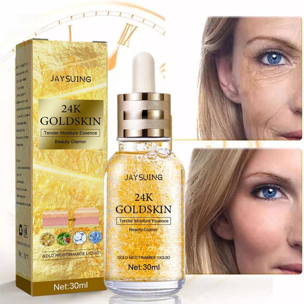 Tinh Chất Collagen Vàng 24K Dưỡng Ẩm Làm Săn Chắc Da E7Z2