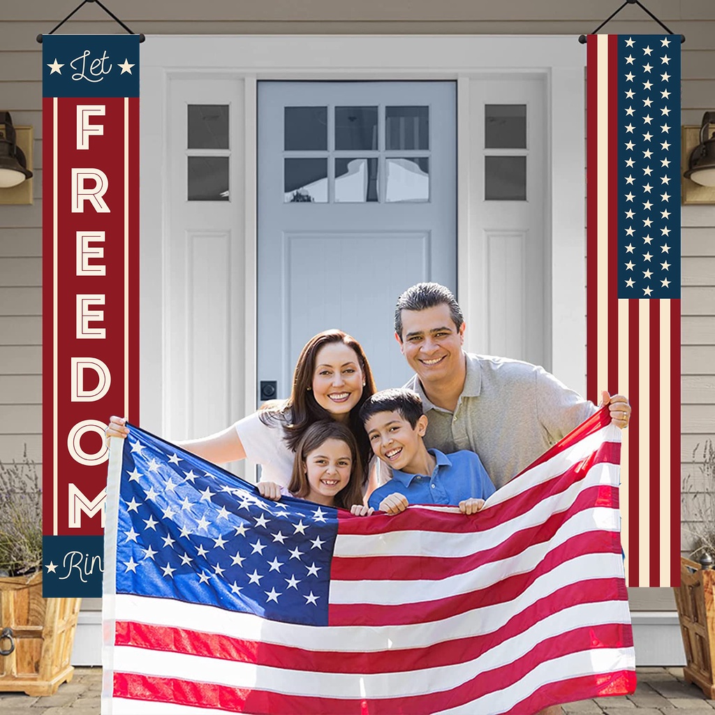 Kira Độc Lập Ngày Thứ Tư Của Cặp Đôi Ngày Lễ Hội Trang Trí Rèm Ngày Lễ Patriotic fallen soldiers souvenir