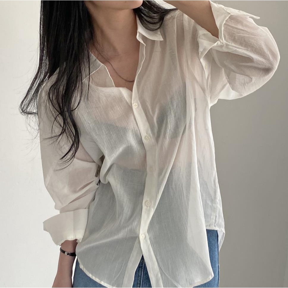 Áo Kiểu Tay Dài Chống Nắng Thiết Kế Mới Thời Trang Mùa Hè Dành Cho Nữ