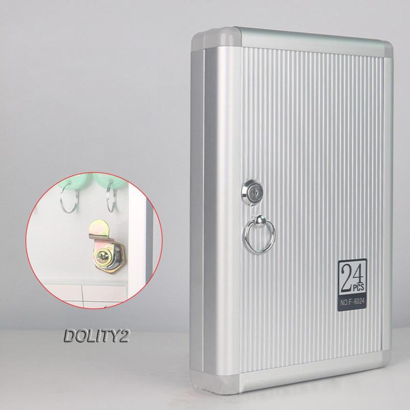 Tủ Đựng Chìa Khóa 48 Nút Bằng Kim Loại Gắn Tường Tiện Dụng Cho Văn Phòng / Nhà Kho
