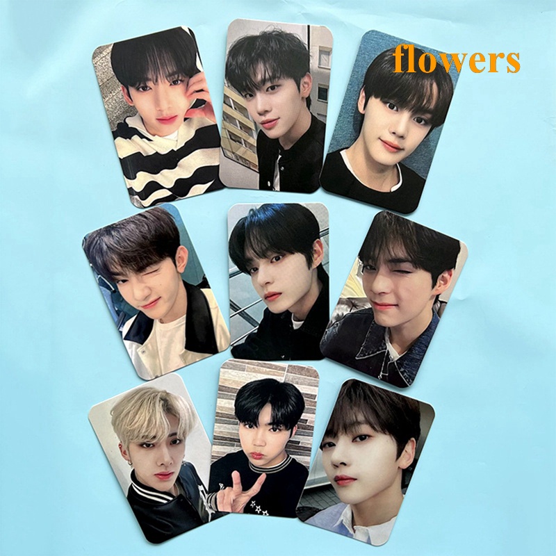 Set 9 Tấm card Hình Các Thành Viên Nhóm Nhạc ZEROBASEONE KCON 2023 ZB1 Thẻ