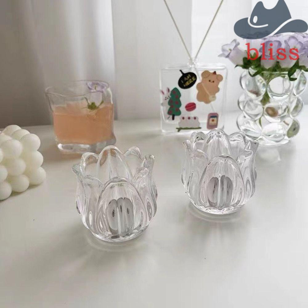 Giá Đỡ Đèn Cầy Hình Hoa Tulip Độc Đáo Trang Trí Nhà Cửa / Tiệc Cưới