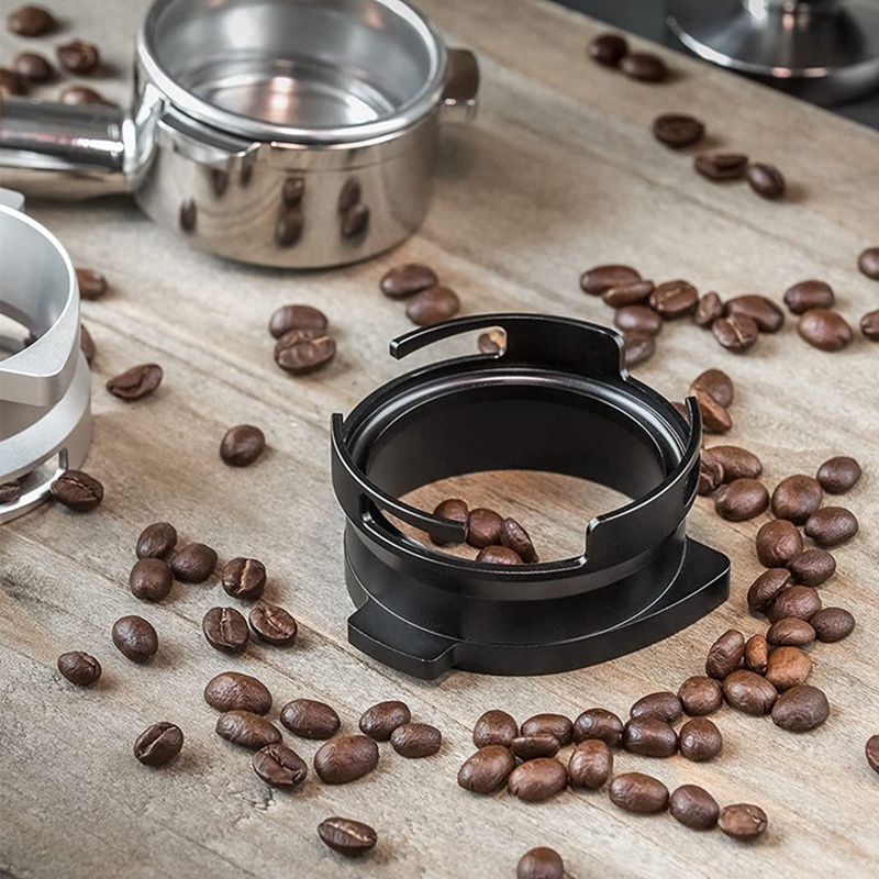 1 Phễu Bằng Kim Loại Màu Đen 54Mm Cho Máy Pha Cà Phê
