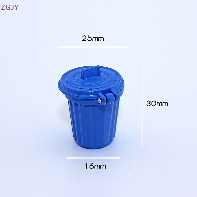 Thùng Rác Mini Trang Trí Nhà Búp Bê Mới