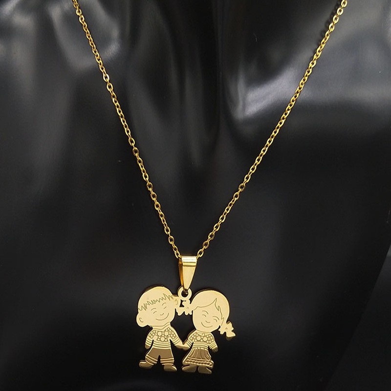 Vòng cổ Bằng Thép Không Gỉ Phong Cách Hip Hop Thời Trang Cho Nam Và Nữ