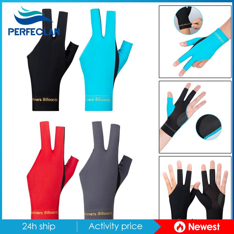 Găng Tay Trái Chơi Bida 3 Ngón Chống Trượt Thoáng Khí