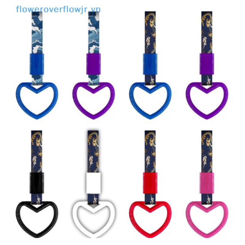 Fjr Vòng Kéo Tay Cầm Hình Trái Tim Trang Trí Phong Cách Nhật Bản Phổ Biến Cho Xe Hơi Ukiyo-e