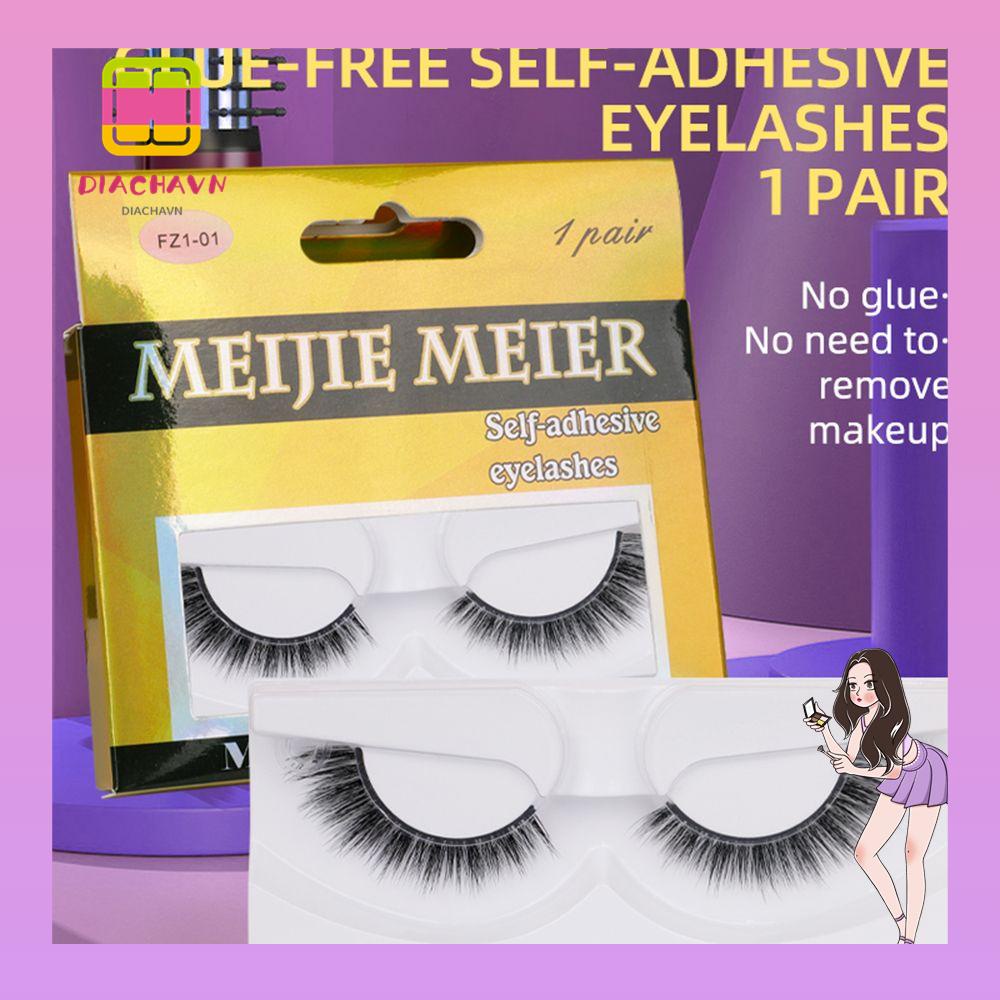 Lông Mi Giả Mềm Mại Siêu Nhẹ Có Thể Tái Sử Dụng Cho Nữ