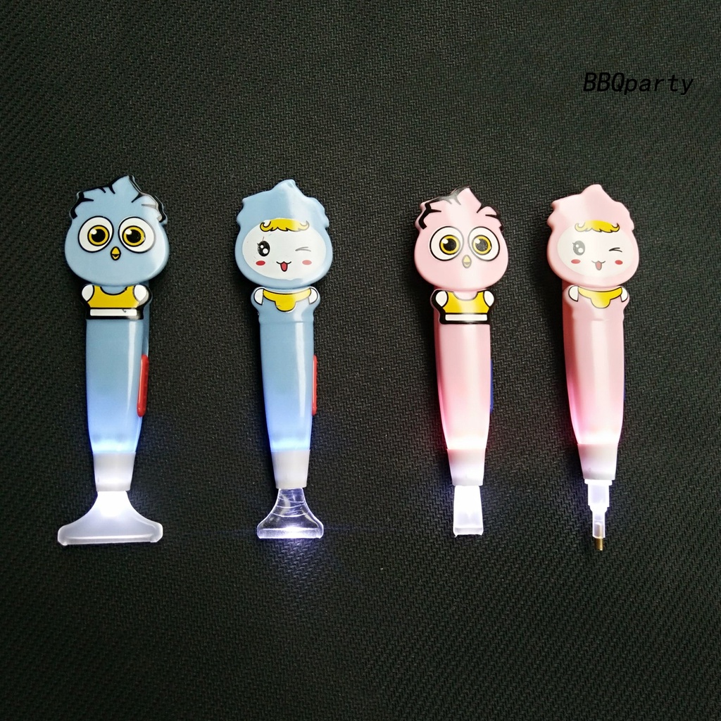 Bút Đèn LED Hoạt Hình 5D Tự Làm Tranh Đính Đá Thủ Công