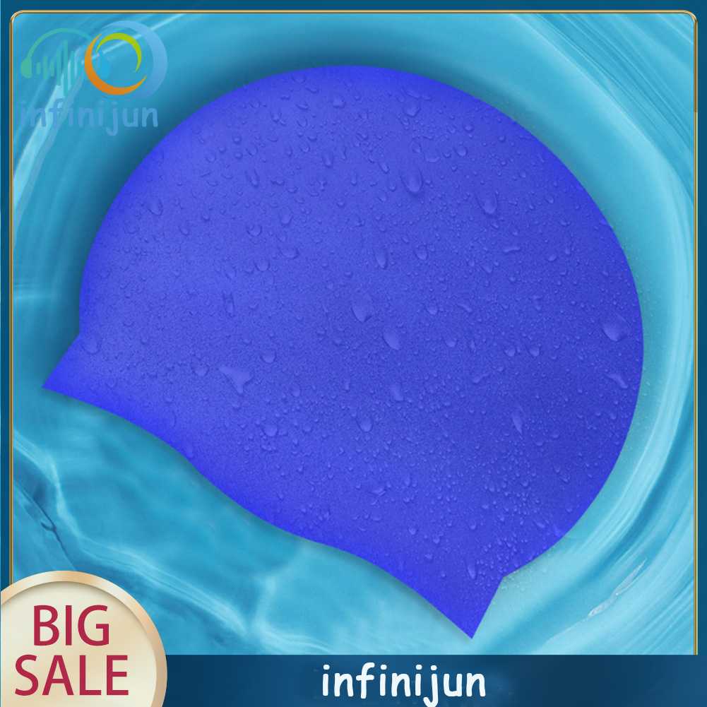 Mũ Bơi Co Giãn Bằng Silicon Thoải Mái Tiện Dụng Cho Các Môn Thể Thao Dưới Nước