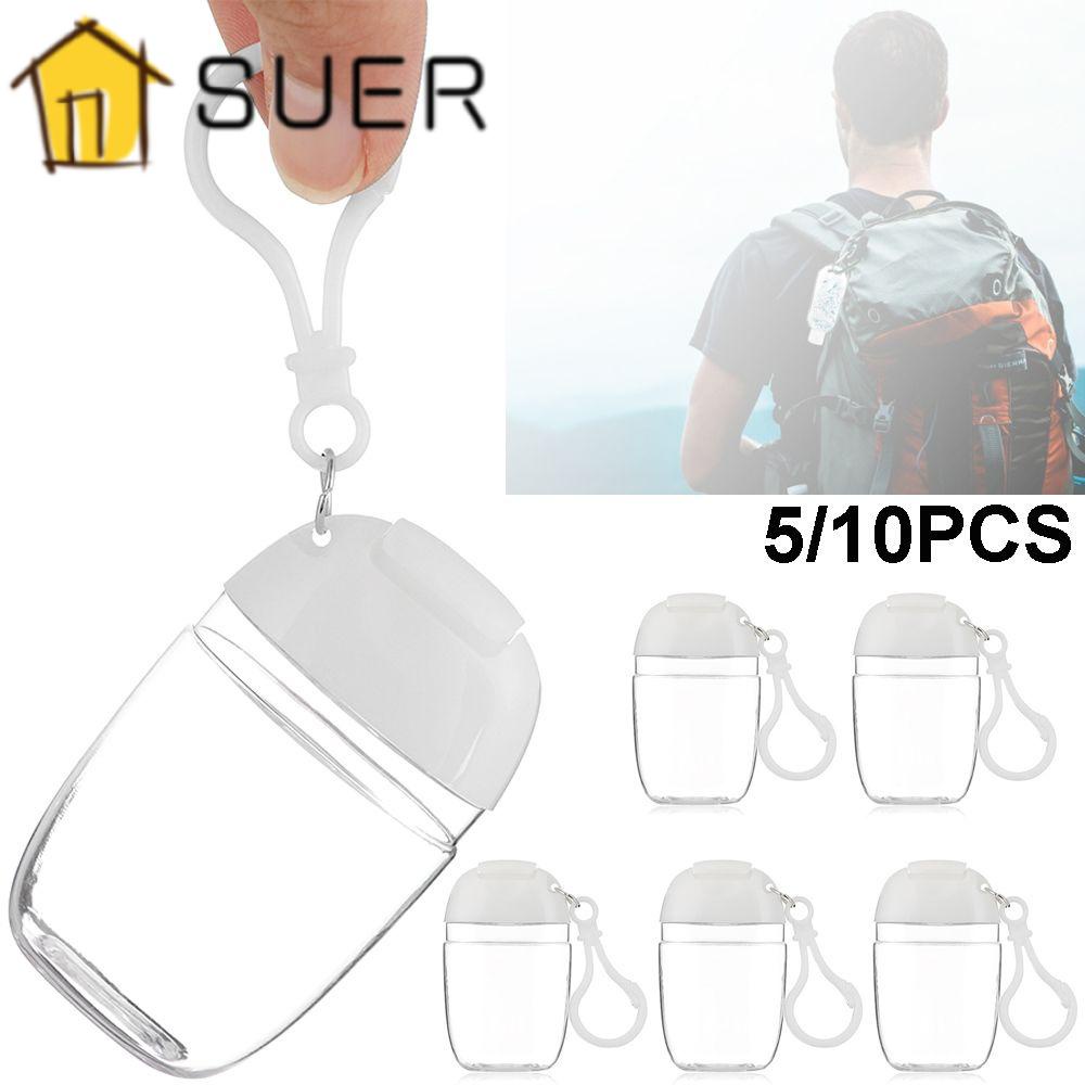 Set 5 / 10 Chai Nhựa Rỗng 30ml Đựng Xà Phòng Mang Đi Du Lịch Tiện Lợi