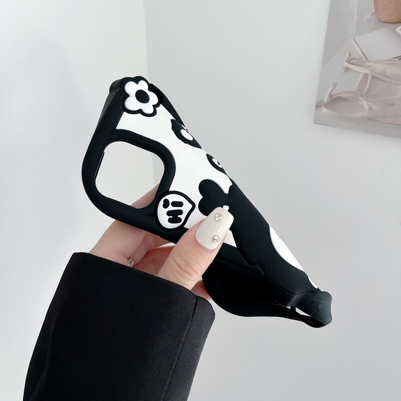 Ốp Điện Thoại Silicon Mềm Chống Sốc Họa Tiết Hoạt Hình Cho iPhone 14 14PRO max 13 12PRO max 13pro max 11