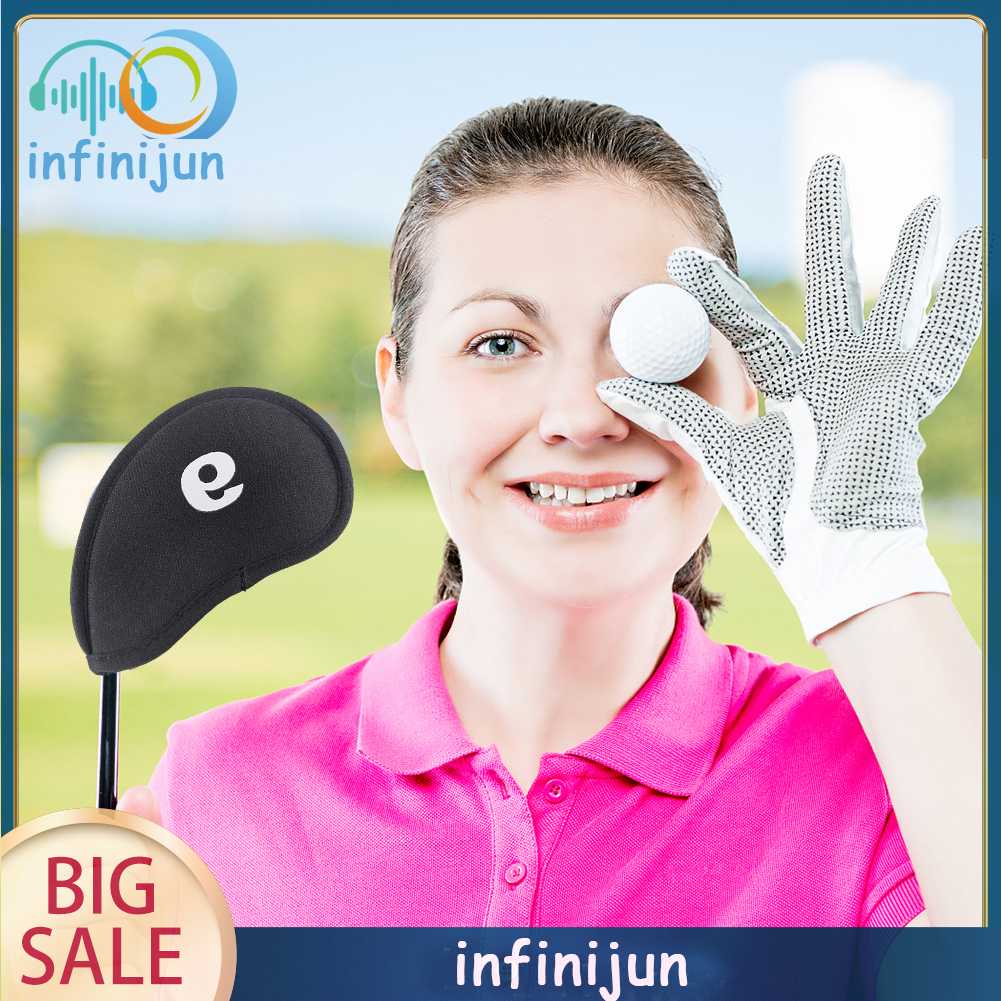 Bộ 10 Vỏ Bọc Bảo Vệ Đầu Gậy Đánh Golf Chuyên Dụng