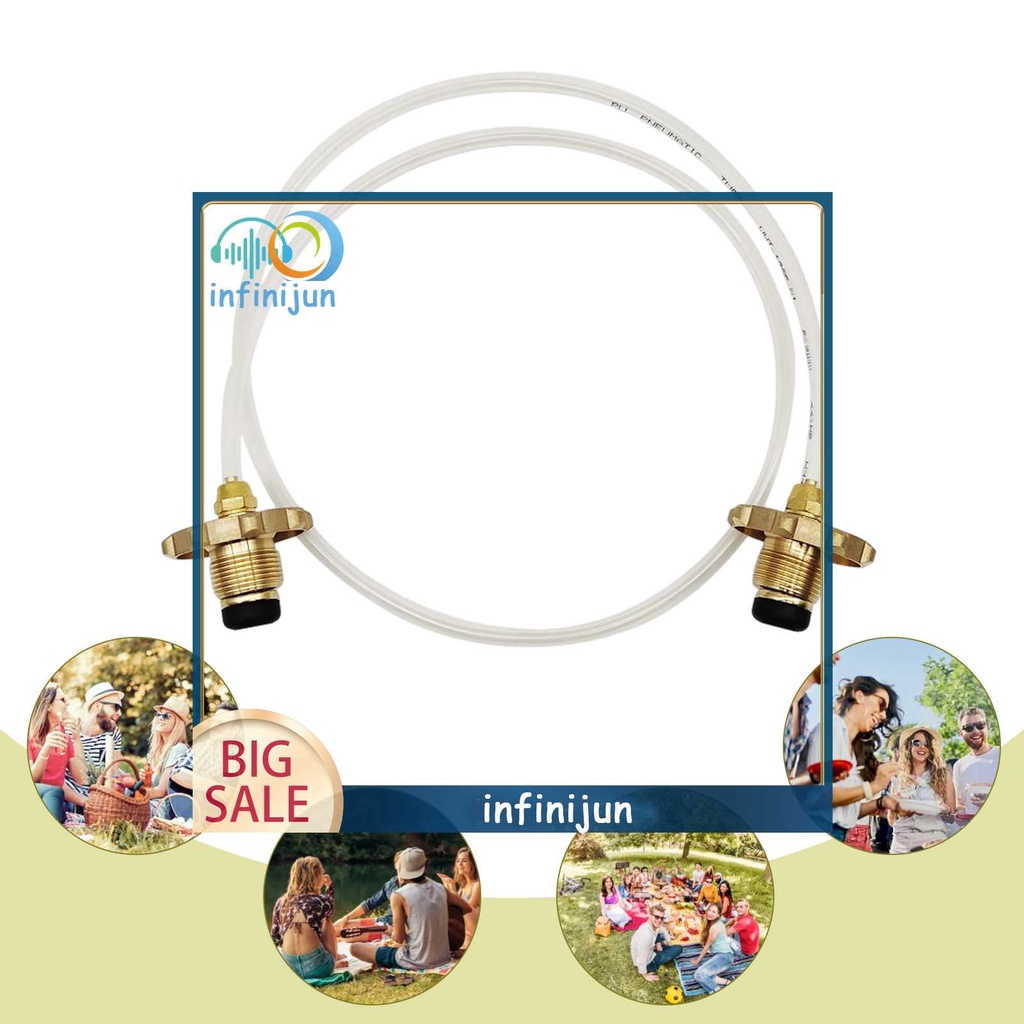 Ống Nối Khí Gas Trong Suốt Bằng PU Tiện Dụng Cho Bếp Ga