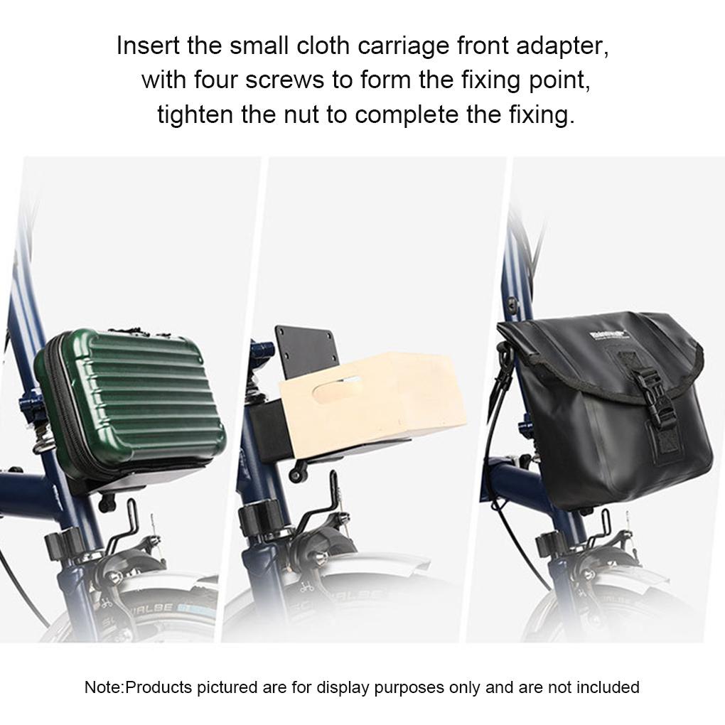 Giá Đỡ Gắn Phía Trước Xe Đạp Bằng Hợp Kim Nhôm Tiện Dụng