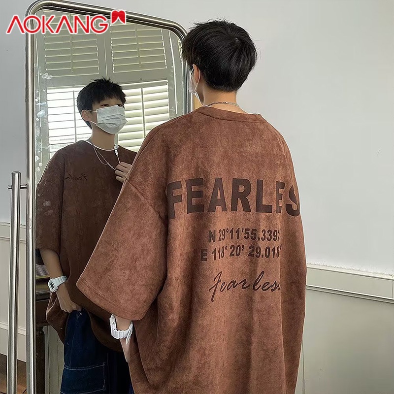 Áo Thun Ngắn Tay Cổ Tròn Thời Trang Mùa Hè Cho Nam