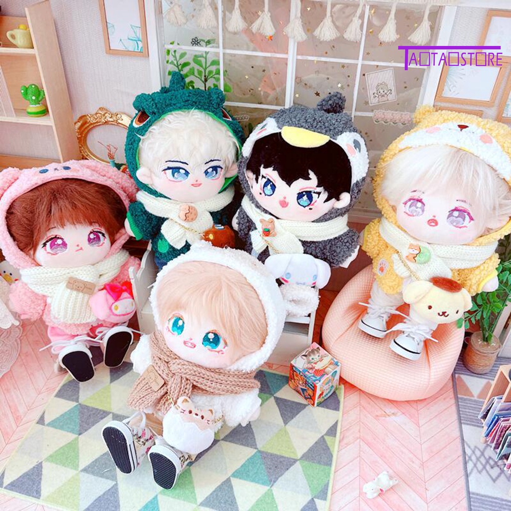 Búp Bê Đồ Chơi Nhồi Bông Hình Chim Cánh Cụt / Khủng Long / Chim Cánh Cụt 20cm Mềm Mại Đáng Yêu