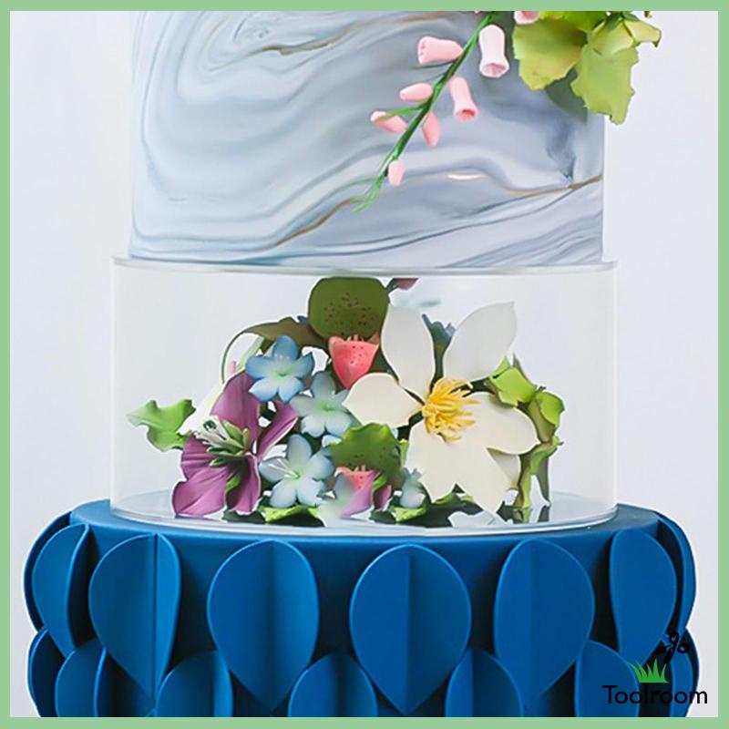 Giá Đỡ Trưng Bày Bánh Kem Bằng Acrylic Trong Suốt