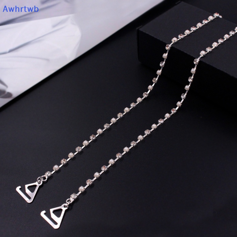 1 Cặp Dây Áo Ngực Vô Hình Không Trượt Đính Đá Có Thể Điều Chỉnh Mới