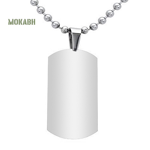 Vòng Cổ Bằng Thép Không Gỉ 316L Thời Trang Cá Tính Cho Nam / Nữ