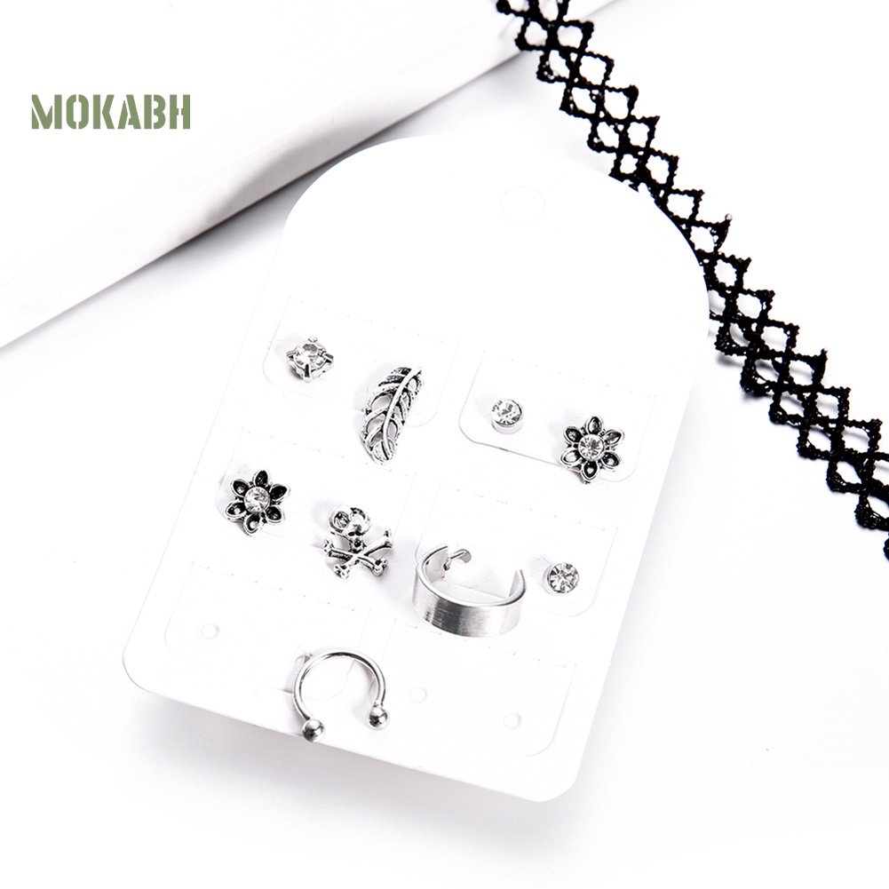 Set 9 Hoa Tai Phong Cách Bohemian Thời Trang Cho Nữ