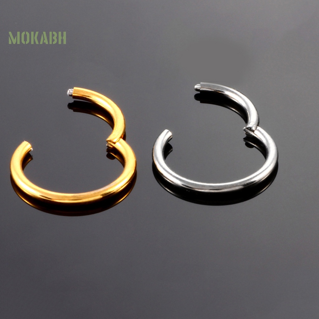 Khuyên Mũi / Môi Bằng Thép Không Gỉ Trang Trí Cá Tính