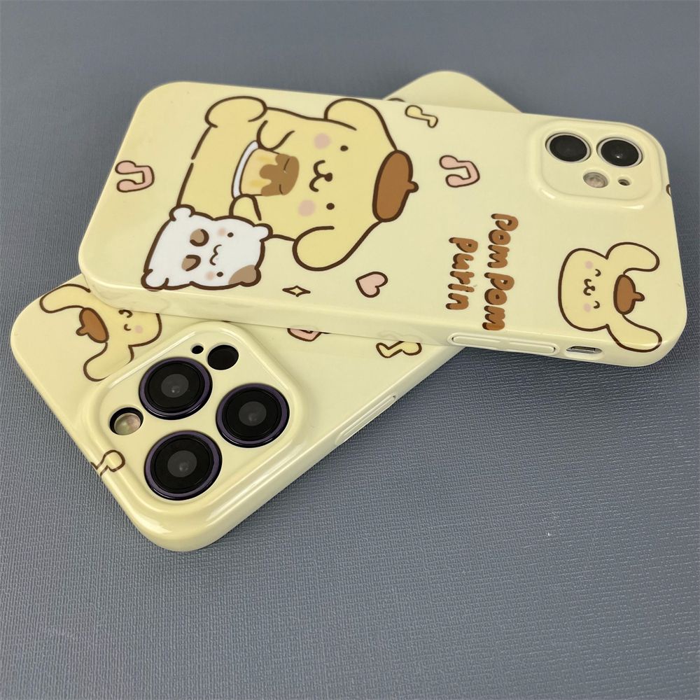 Ốp Điện Thoại Họa Tiết Hoạt Hình Chú Chó Pudding Dễ Thương Cho xpro xrmax 14pro / Apple 12 LPTT 1113