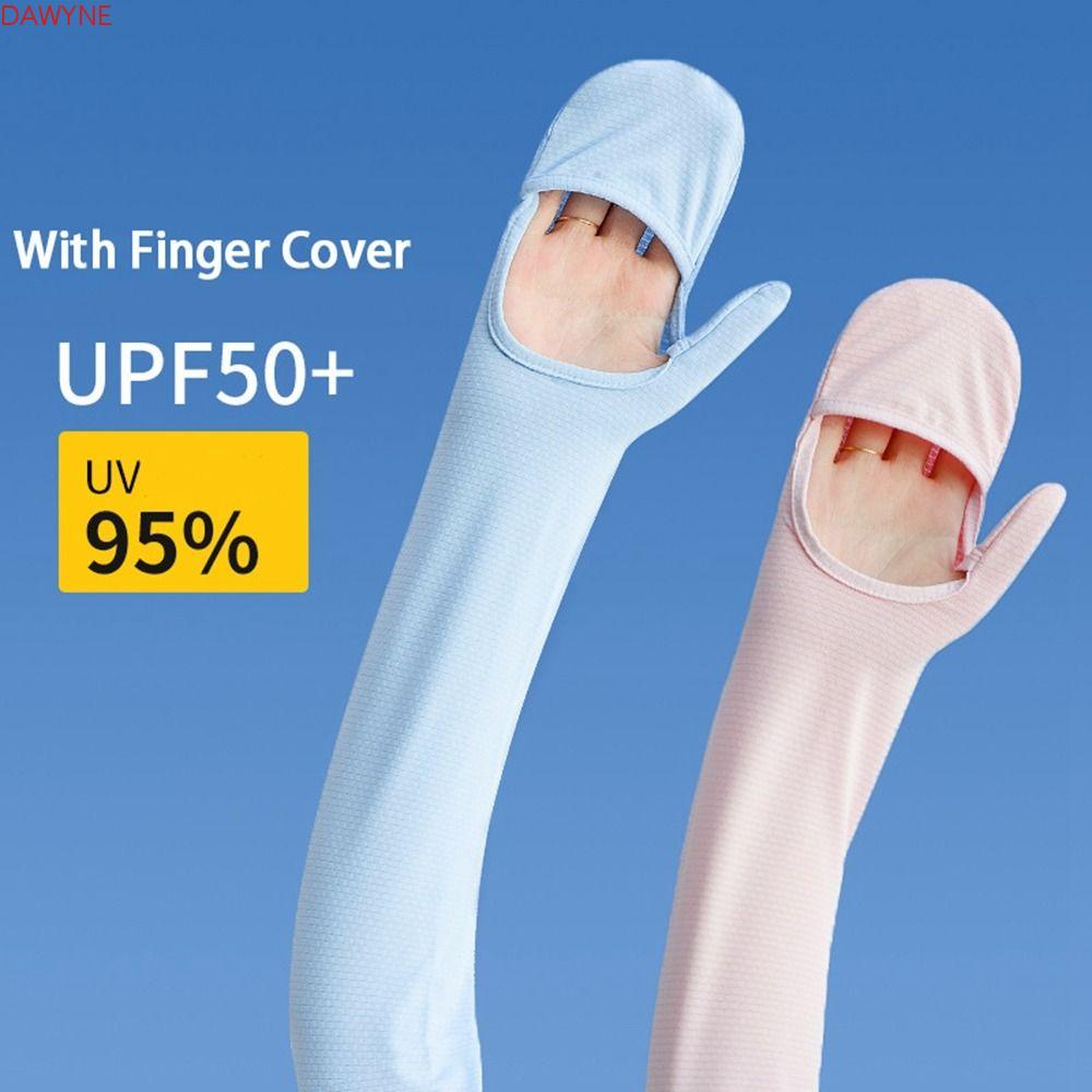 Găng Tay Chống Nắng Bằng Nylon Thoáng Khí Chống Tia UV Họa Tiết Dễ Thương Ốp