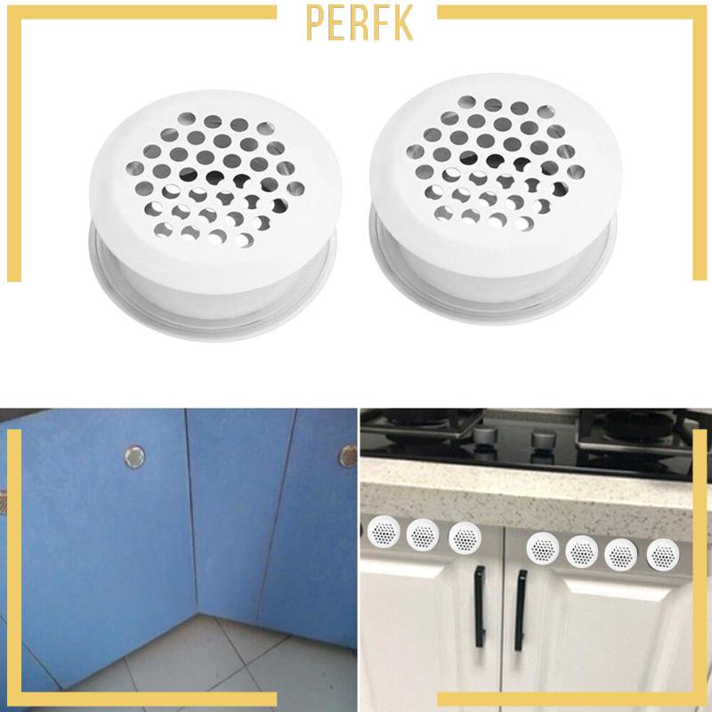 [Perfk] Máy Tản Nhiệt Dạng Lưới Tròn Lỗ Thông Hơi Cà Phê Cho Ống Xả Nhiệt Và Ống Xả